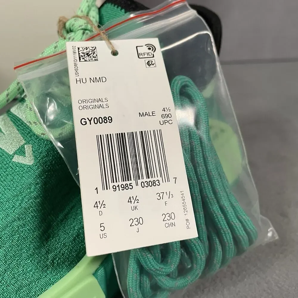 Pharrell x adidas NMD Human Race Core Green Men’s Size 5